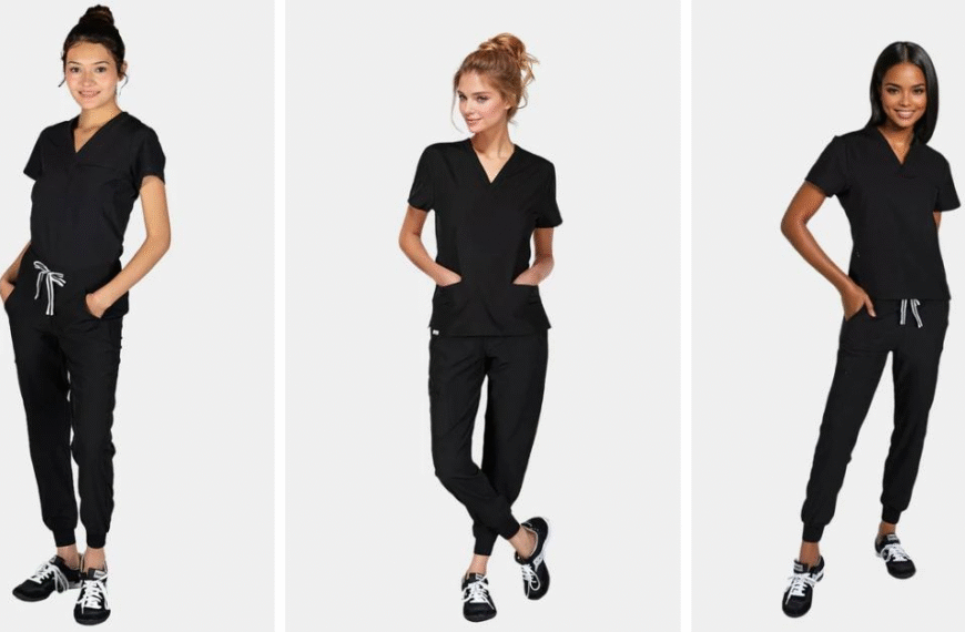 7 Best-Selling Black Scrub Pants for Women Online