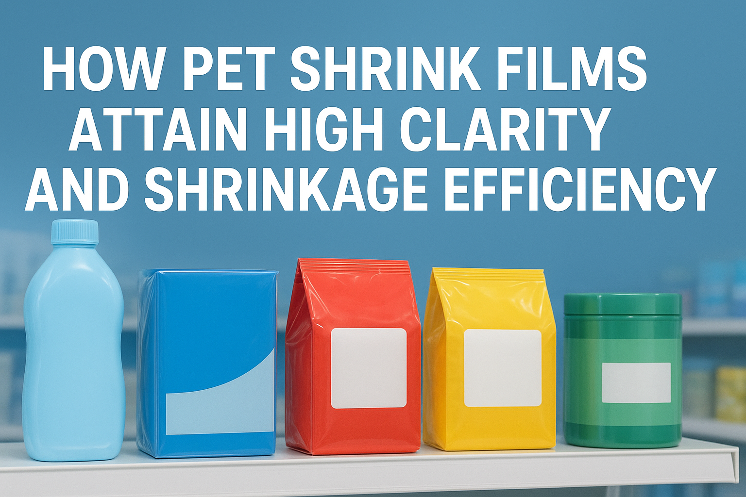 How PET Shrink Films Attain High Clarity and Shrinkage Efficiency