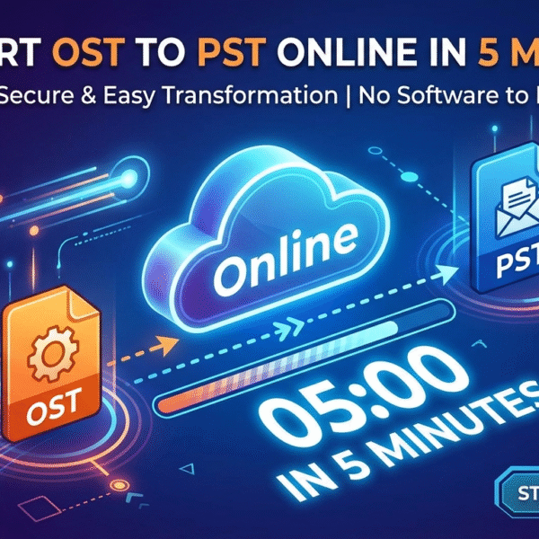 How to Convert OST to PST Online in 5 Minutes? 