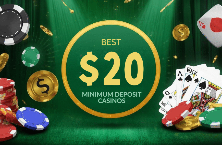 Best $20 Minimum Deposit Casinos 2026