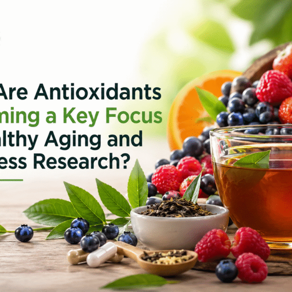 Why Are Antioxidants Becoming a Key Focus in Healthy Aging and Wellness Research?